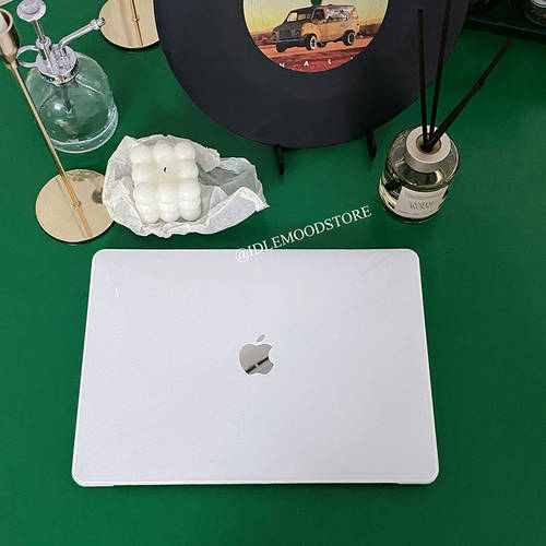 IDLE 「 밝은 흰색 」 애플 아이폰 MacBook 노트북 AIR 단색 컴퓨터 보호 케이스 pro14
