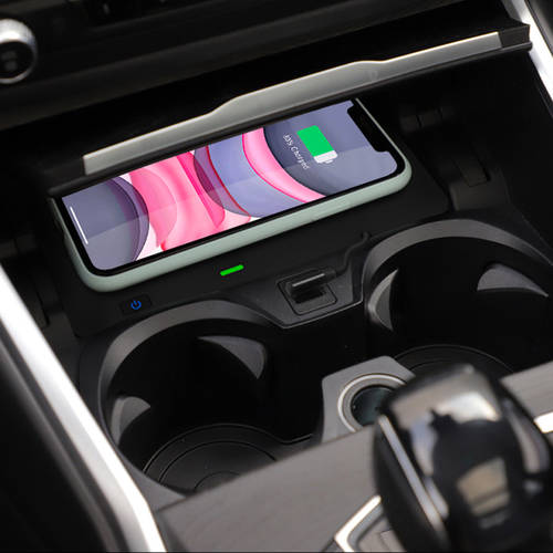 BMW NEW 3 시리즈 자동차 휴대폰 무선충전기 320Li 325Li 무선충전패드 고속충전 오리지널 제품