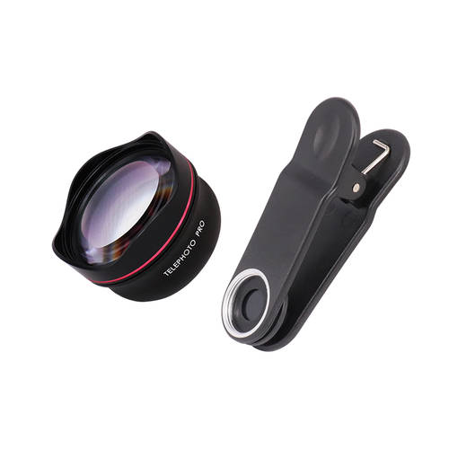 정물촬영 광각렌즈 2X 망원 휴대폰 렌즈 고선명 HD 인물 배경흐림 보케 얇은 피사계 심도 효과 외장형 카메라 5 배 더블 애플 안드로이드 범용