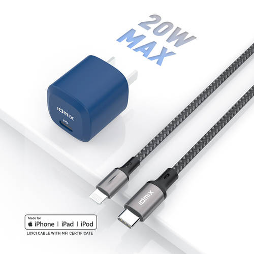 IDMIX 사용가능 iPhone12 충전기 애플 아이폰 12promax 충전 PD 고속충전 20W 미니 소형