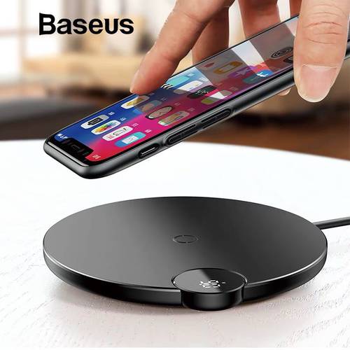 Baseus for iPhone Xs Max Xr X Wireless Charger 삼성 무선충전기