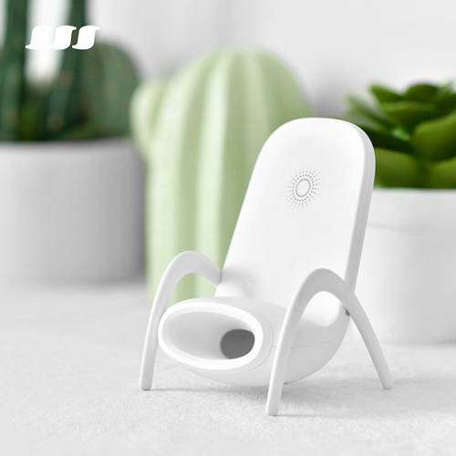독창적인 아이디어 상품 무선충전기 틱톡 착장 상품 고속충전 의자 확성 거치대 사용가능 애플 화웨이 삼성 핸드폰