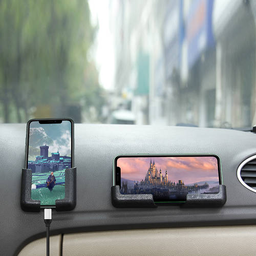 자동차 드라이브 콘솔 대시보드 부착식 핸드폰거치대 조절 가능 폭 충전에 영향을주지 않습니다. 차량용 네비게이션 거치대