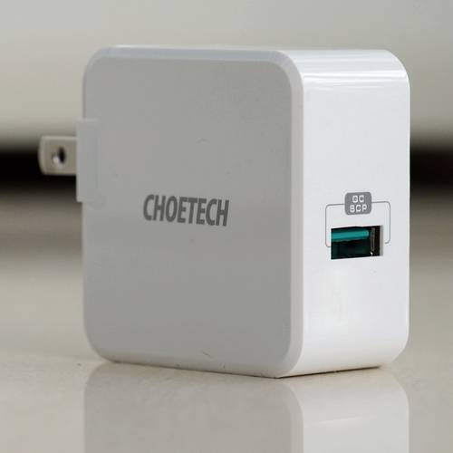 CHOETECH 초고속 충전 22.5W 핸드폰 충전기 SCP/QC3.0 화웨이 호환 소형 미조 STAR 7P