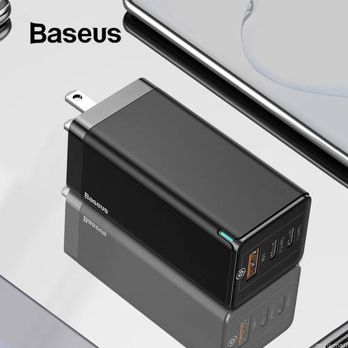 Baseus GAN 65W Quick Charge 4.0 SCP For iPhone Xiaomi huaw