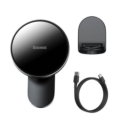 BASEUS 무선 충전기 사용가능 xr 애플 아이폰 12pro max 고속충전 magsafe 핸드폰 차량용 거치대 밖