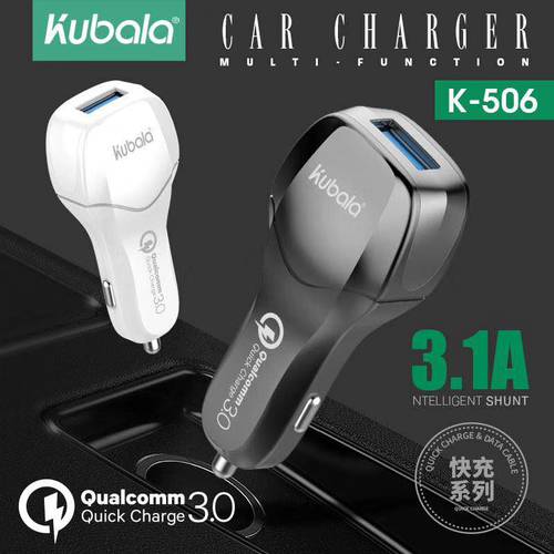 K506 차량용 충전기 휴대폰 고속충전 다목적 USB 포트 담배에 불을 붙이다 24V 플러그 3.1A 자동차 어댑터 요금