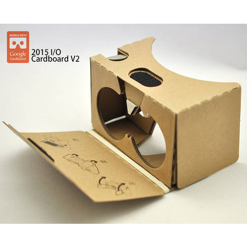 google Cardboard 2 세대 구글 가상현실 VR 3D VR 고글 V2 헤드셋 Daydream
