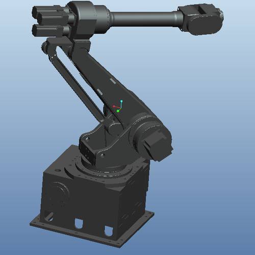 로봇팔 로봇암 기계팔 산업용 로봇 3D 모형