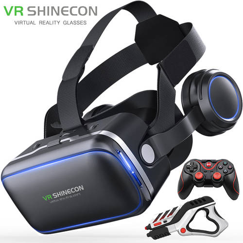 VR SHINECON vr 고글 rv 핸드폰전용 3d 가상현실 VR 샤오미 8 게임 일체형 vivo 아이치이IQIYI 6