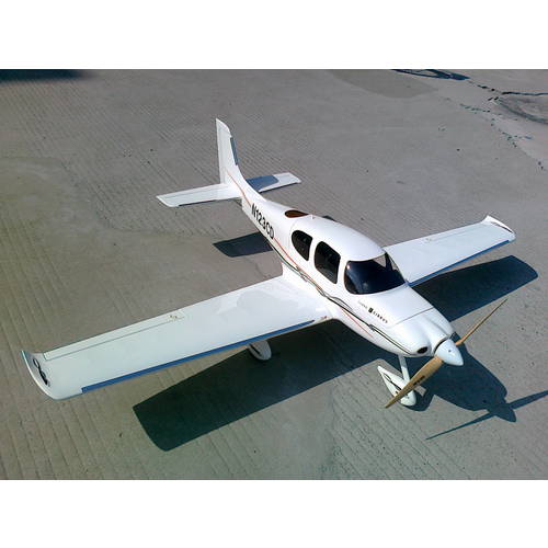 플라이 신상 신형 신모델 SR SR22 리모콘 전동 모형 비행기 ( FRP 본체 ) 비행기 고정날개 고정익 비행기
