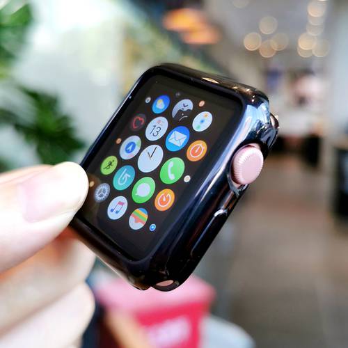 호환 iwatch4 애플워치 보호케이스 5 세대 apple watch3/2/1 전기도금 풀커버 부드러운재질