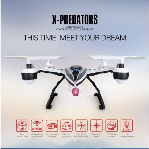 JXD-510V2.4G4CHX-Predators6-AxesGyroCameraQuadcopter