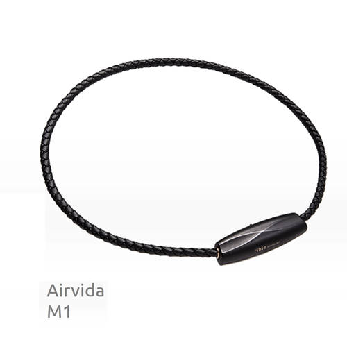ible Airvida M1 목 공기 청정기 음이온 휴대용 공기 청정기 티타늄 링 편직