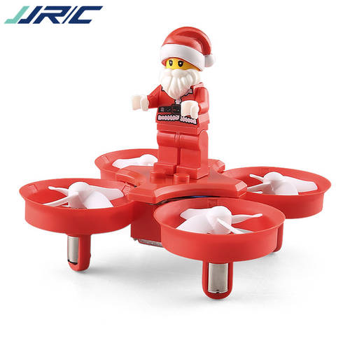 JJRC 원격제어 비행기 드론 실내 미니 쿼드콥터 충격 방지 충격 저항 크리스마스 시리즈 퍼즐 장난감 선물용