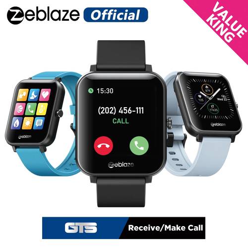 New Zeblaze GTS Bluetooth Calling Smart Fitness Tracker Rece