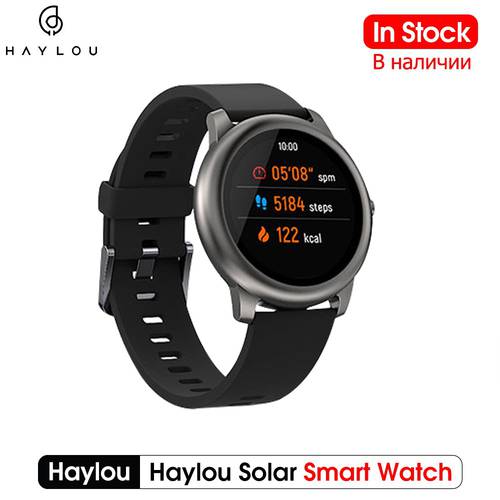 Haylou LS05 Solar Smart Watch IP68 Waterproof GT2 GT1plus