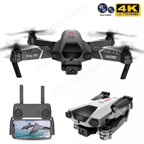 2021 New P5 Pro Drone 4k HD Dual Camera Visual Positioning W