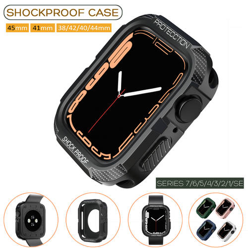 Case for Apple Watch Series 7/SE/6/5/4/3/2/1 41mm 45mm 38mm