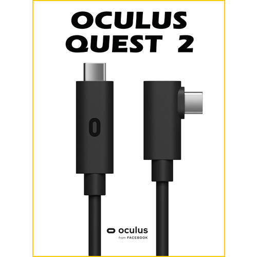 공식제품 Oculus Quest2 vr 고글 vr 일체형 유선 스트리밍 컴퓨터용 Link 케이블 3.0