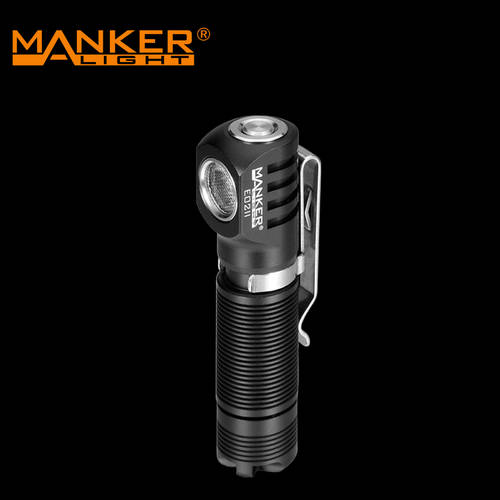 Manker Manker E02II 다기능 마그네틱 모서리 열쇠고리 라이트 아웃도어 방수 미니 강력한 빛 EDC 손전등 플래시라이트