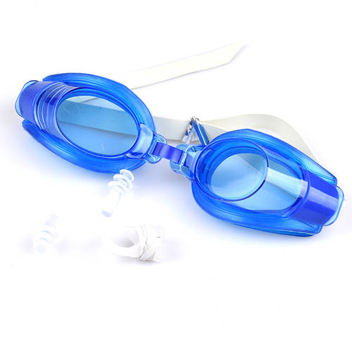 물안경 수경 Swimming goggles 수영 goggles  귀마개 노즈 클립 Swimming goggles  3피스 50g