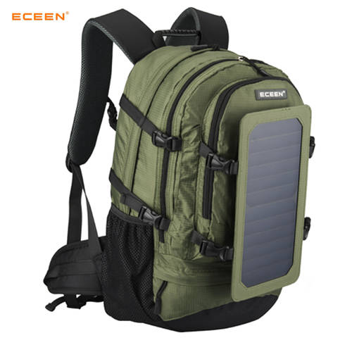 Solar Charging Sports Shoulder Backpack 태양 에너지 태양열 충전 스포츠 백팩