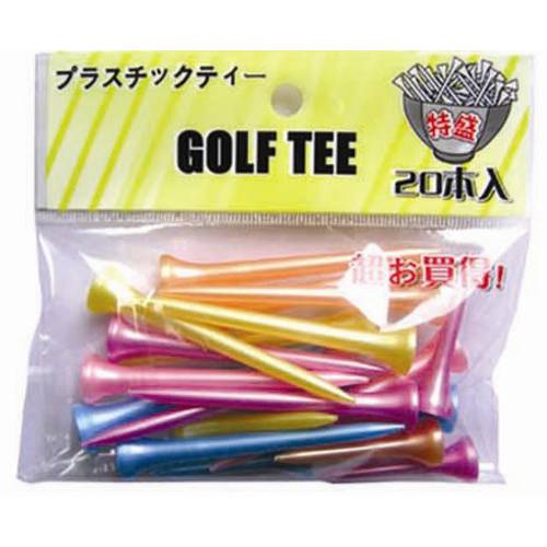 정품 골프 TEE 일본 환경 보호 플라스틱 진주 TEE TP-0302 20 개 볼 사다리