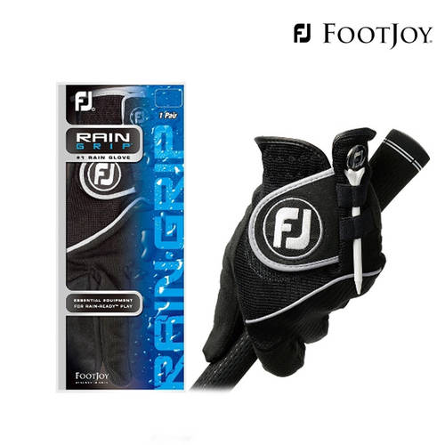 정품 FootJoy 골프 신사용 남성용 장갑 FJ 비 오는 날 전용 장갑 RainGrip 빠른건조 장갑 신상 신형 신모델