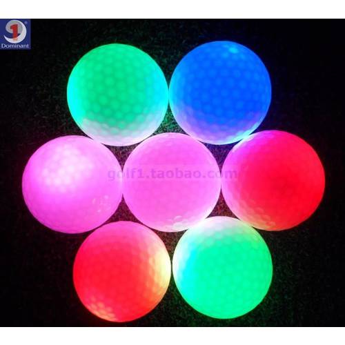 골프 경기 시합용 공 선물용 공 화려한 컬러풀 플래시 볼 시트 컬러 Hengliang 공 LED 전구 야경 제공하다 광구
