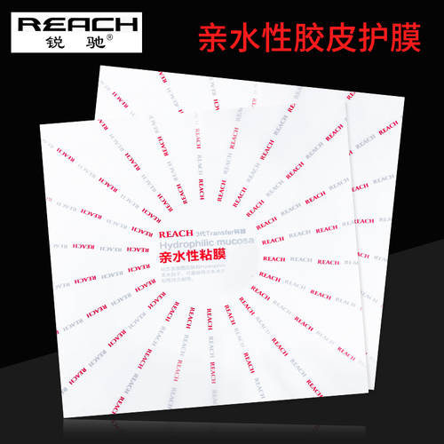 REACH 리치 탁구 접착 가죽 보호 필름 세탁가능 끈적임 / 떫은맛