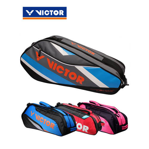 승리 깃털 라켓 꾸러미 숄더 백팩 가방 6 개 VICTOR 대용량 다기능 테니스 가방 맨 여성용