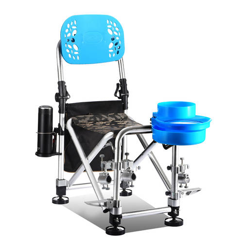 아이젠 낚시 의자 누울 수 있는 포뮬러 플러스 두꺼운 접기 다기능 무극 리프팅 낚시 의자 낚시 의자 깊은 물 낚시 의자