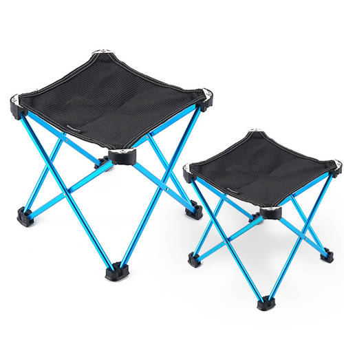 아웃도어 접는 의자 휴대용 접이식 발판 사각 발판 알루미늄합금 낚시 발판 Mazza 캐주얼 테이블과 의자 패키지