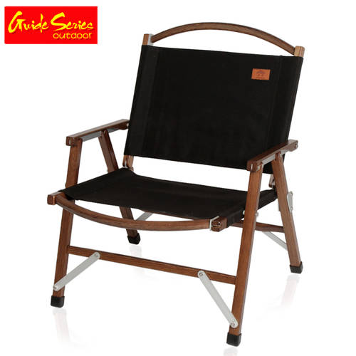 부린 야마노 야외 그램 미테 의자 접기 의자 캠핑 바베큐 접는 의자 공원 캐주얼 원목 감독 의자