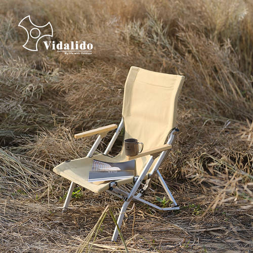편안한 아웃도어 캠핑 접는 의자 3세대 의자 휴대용 차량용 알루미늄합금 캔버스 대나무 나무 손목패드 의자 낚시 물고기 의자 아이