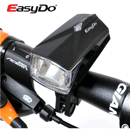 EasyDo 자전거 전조등 헤드라이트 나이트 라이드 충전 전조등 헤드라이트 독일 표준 규격 인증 센서 자동차 라이트 테일 라이트 자전거 사이클링 장비 액세서리