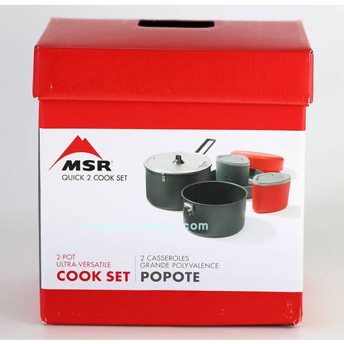 MSR Quick 2 Cooking System 정품 아웃도어 휴대용 케이스 냄비 2인용 버전