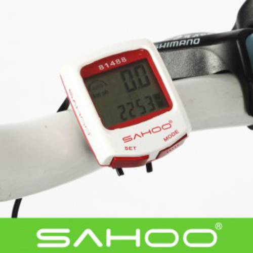 SAHOO 유선 방수 속도계 사이클컴퓨터 산악 로드바이크 사이클 산악 자전거 사이클 속도계 사이클컴퓨터 장비 액세서리