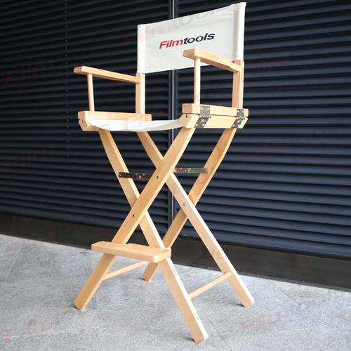 Filmtools 감독 의자 / 높은 코어 목재 통나무 컬러 거치대 접이식폴더 감독 용품 오리지널 디자인