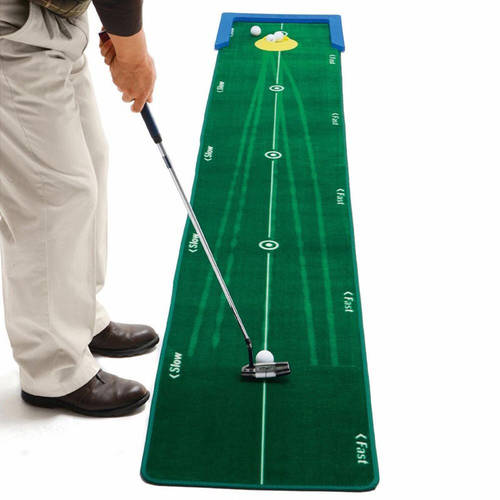 한국 벨벳 골프 푸시 막대 연습기 golf 초록 연습용 담요 장점과 단점 잔디 트레이너 300*50CM