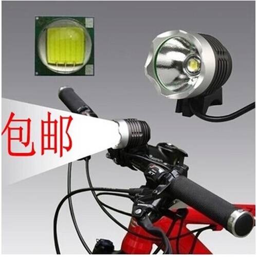 정품 수입 T6 야간 사이클 라이딩용 자전거 라이트 전조등 LED 충전 강력한 빛 산악 자전거 전조등 전조등