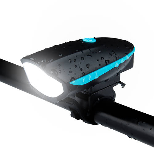 산악자전거 랜턴 후레쉬 자동차 전조등 헤드라이트 강력한 빛 손전등 플래시라이트 USB 충전 청구 스피커 벨 자전거 사이클링 장비 액세서리
