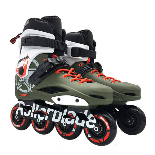 18 제품 상품 rollerblade storm 롤러 스케이트 STORM 스케이트화 세트 어덜트 어른용 프로페셔널 플랫 플라워 부드러운 구두