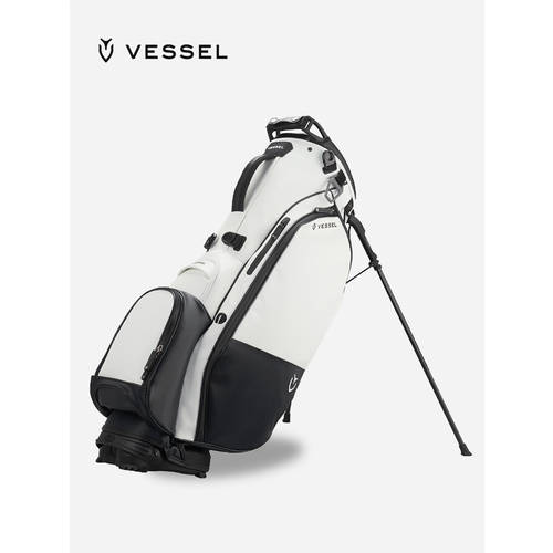 VESSEL 골프 브래킷 패키지 남성용 2021 신상 신형 신모델 golf bag 극세사 가죽 방수 심플한 볼 가방 6 칸