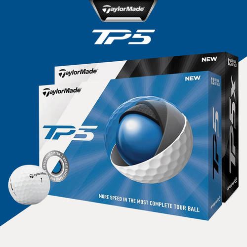 정품 골프 Taylormade 테일러 자두 TP5 5 개의 층 공 신상 신형 신모델 가능 공동 구매 인쇄 가능 logo
