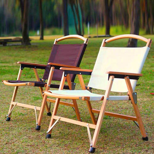 TNR 원목 우 의자 아웃도어 캠핑 자가운전 피크닉 낚시 원목 접는 의자 아이 북구풍 심플 그램 미테 의자