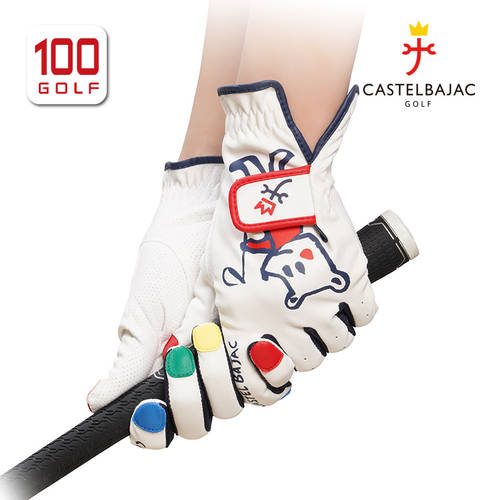 Castelbajac（C 브랜드 상표 ） 골퍼 여성 세트 21 신제품 패션 트렌드 아트 프린팅 여성용 장갑 듀얼 핸드