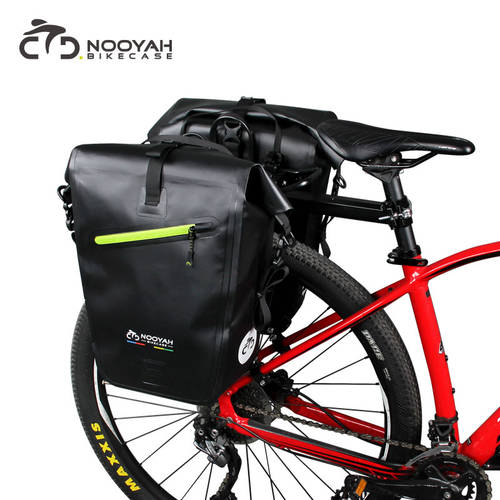 NOOYAH 신상 신형 신모델 풀 방수 자전거 불 뒤 선반 걸이형 바스켓 산악 자전거 테일 백 뒷좌석 가방 자전거 사이클링 장비 가방