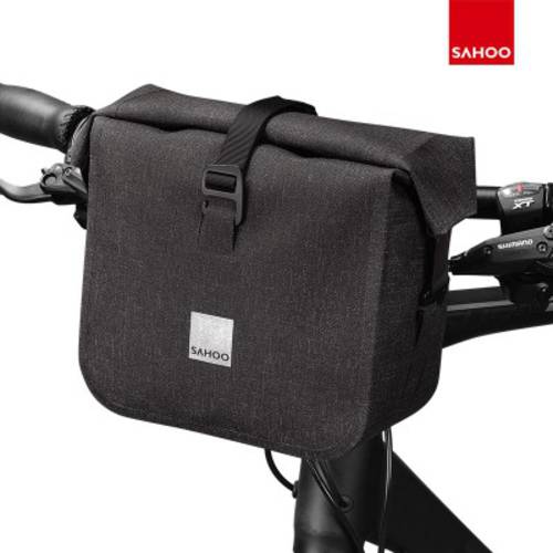SAHOO 신제품 Pro 자전거 앞 가방 산악자전거 앞 가방 자동차 헤드 가방 대용량 방수 장비